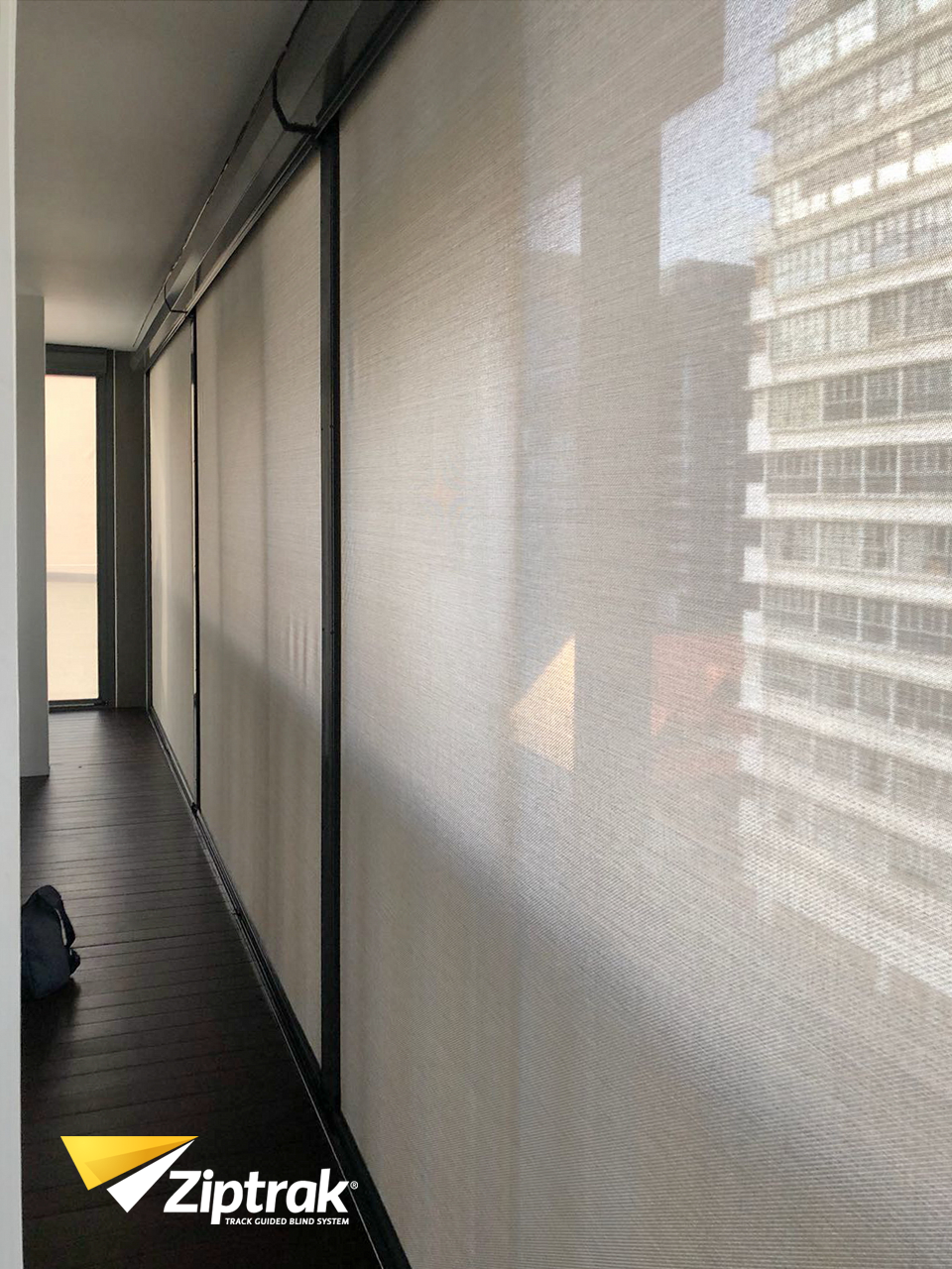 Genuine Ziptrak® blinds from Australia in Singapore at Domus - Ziptrak®